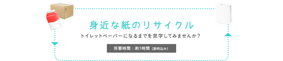 身近な紙のリサイクル