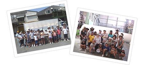 子供のための科学学習体験ツアーの皆さん