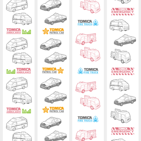 トミカ 柄